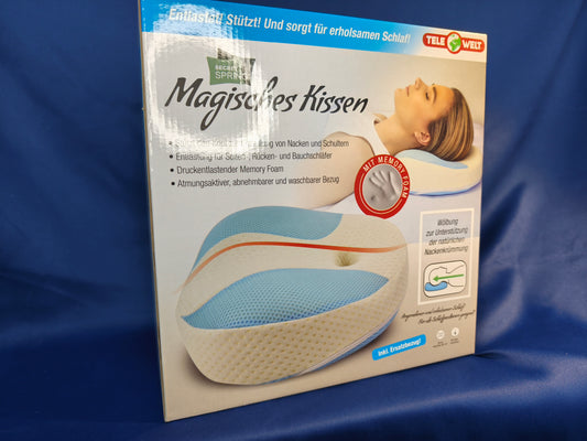 Magisches Kissen Ø30cm - Memory Foam Nacken Kissen