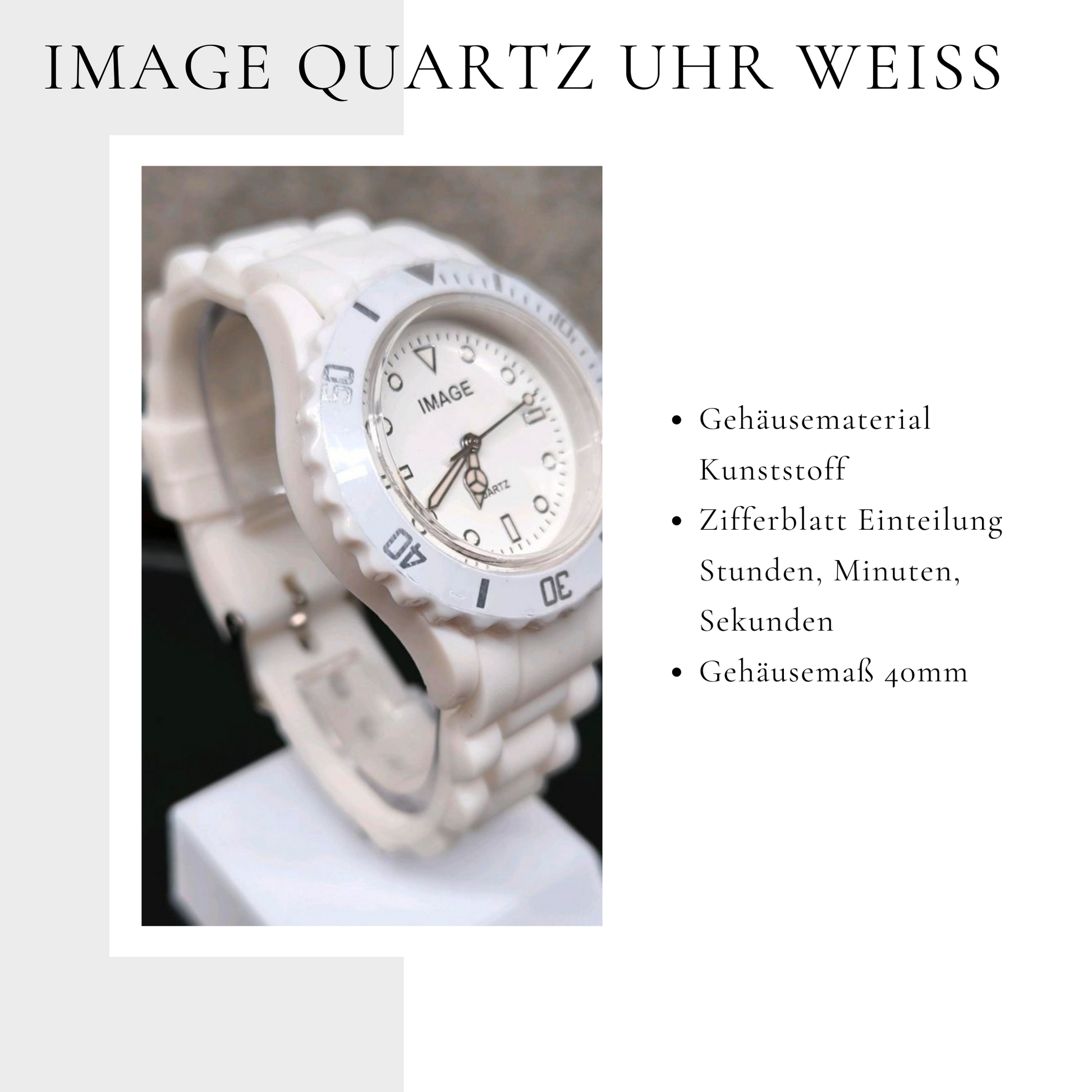 Quartz Uhr Stehend