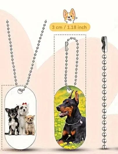 Dog Tag Halskette Dog Tag Retouren-Rebell 