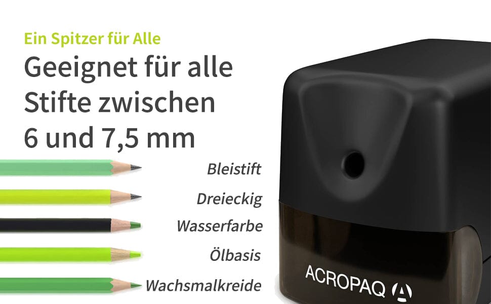 Elektrischer Anspitzer Anspitzer ACROPAQ 