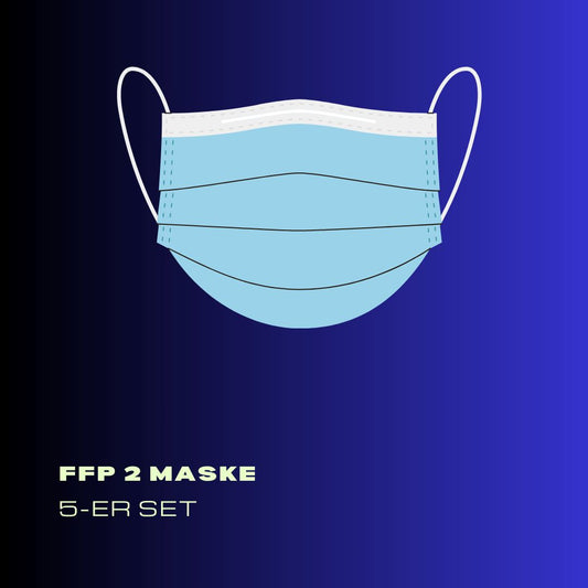 FFP 2 Masken Set 5-er Maske Retouren-Rebell 