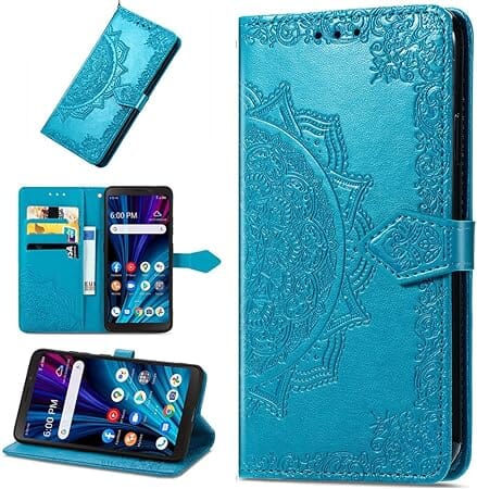 Kopie von Mandala Blumen Hülle für Nokia G11/G21 Blau Handy case Retouren-Rebell 