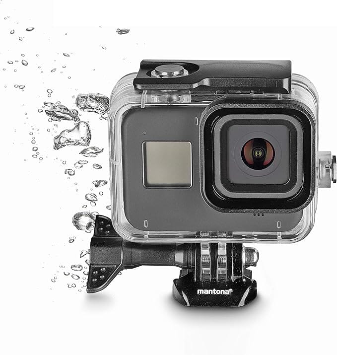 Unterwassergehäuse Deep Dive Case Go Pro Cam Case Retouren-Rebell 