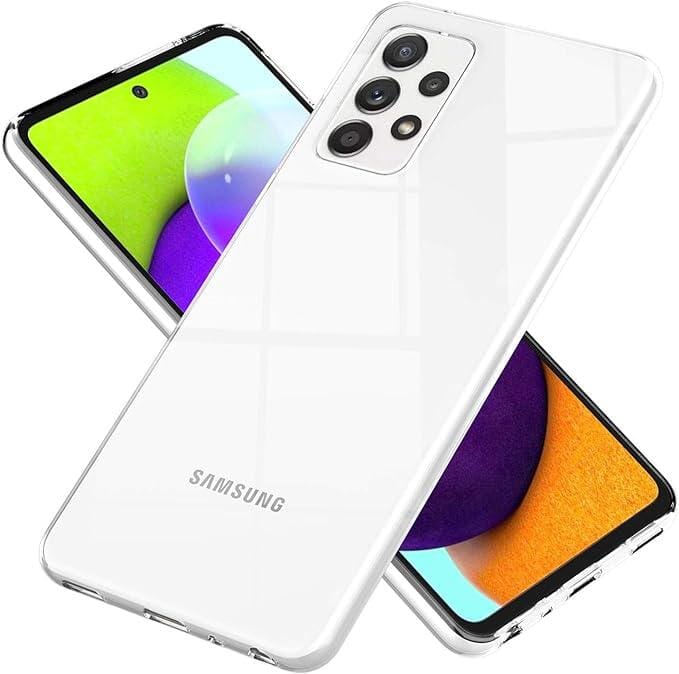 NALIA Klare Handyhülle kompatibel mit Samsung Galaxy A52 5G / A52 / A52s 5G Hülle, Transparente Silikon - Retouren-Rebell