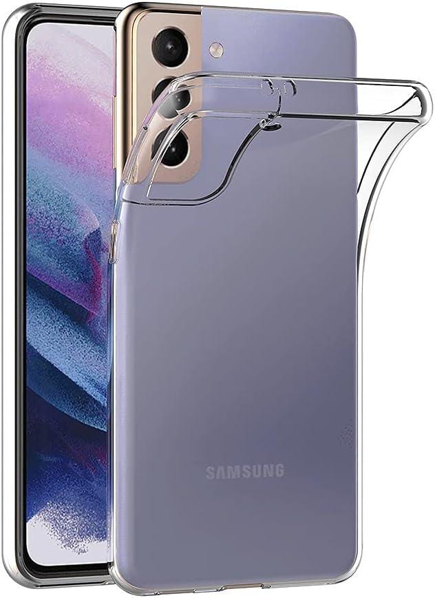 Transparent Silikon Schutzhülle für Samsung S21 5G Case Clear Durchsichtige TPU Bumper Galaxy S21 5G Handyhülle (6,2 Zoll) - Retouren-Rebell